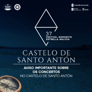 Lee más sobre el artículo Información importante para los conciertos del Castillo de San Antón