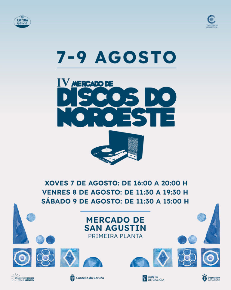 Lee más sobre el artículo Mañana empieza la cuarta edición del Mercado de Discos do Noroeste