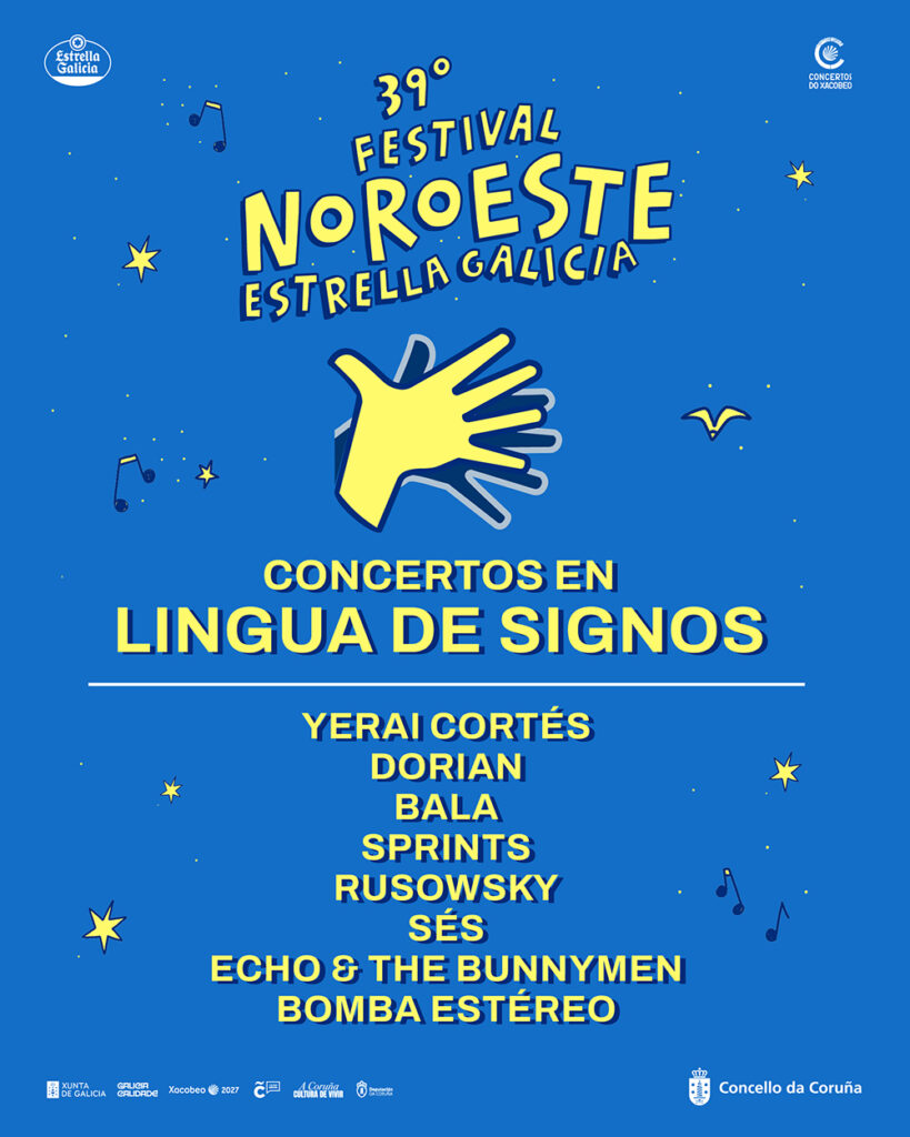 Concertos Lingua Signos-Noroeste-2026